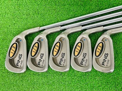 Ping i3 O-size Iron set 3-9+PW+SW RH Cushin JZ Regular Flex Steel Shaft G13027 - Image 1 of 4