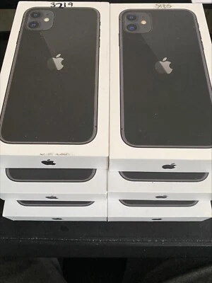 New Apple iPhone 11 - 64 GB - Black Factory Unlocked - Image 1 of 3