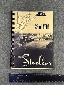 1954 Pittsburgh Steelers Nfl, Football Team Media Guide Yearbook - Picture 1 of 10