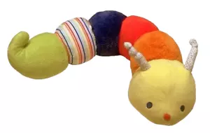 Giocattolo stimolante sensoriale GUND 40" morbido tinkle crinkle jumbo bruco - Foto 1 di 8