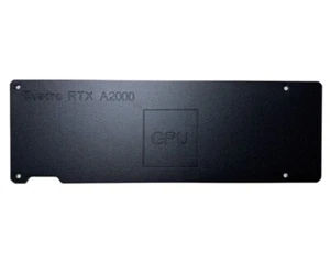 for NVIDIA RTX A2000 Video Card Board Cooling Fan backboard rear panel black - Picture 1 of 6