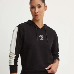 Sudadera Mujer Con Capucha GUESS V4YQ02KCDN0 JBLK Negra - Imagen 1 de 5