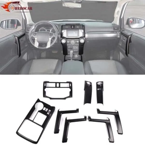 8PCS Matte Black Center Console Inner Trim Kit for 4Runner 2010-19 Accessories - Picture 1 of 12