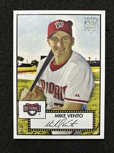 MIKE VENTO #205 2006 Topps '52 Rookies QTY Washington Nationals