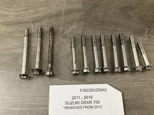 2011 2012 2013 2014 2015 2016 2017 2018 Suzuki GSXR750 GSXR 750 BOLTS BOLT D53 - Picture 1 of 7