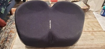 Sillín de asiento de bicicleta/bicicleta Schwinn Wide Noseless 11" - cómodo - negro Foto 1 de 2