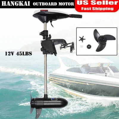45lbs E-Motor Elektromotor für Angelboot Schlauchboot Boot Bootsmotor DHL - Bild 1 von 4