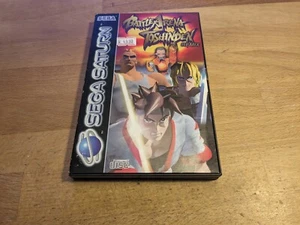 Battle Arena Toshinden Remix Sega Saturn embalaje original completo en caja original - Imagen 1 de 4