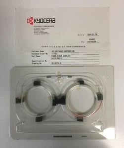 Kyocera KWI-U-X-50-2 Fused Fiber Coupler 50:50 Ratio Drawing# OD-0671A-9 - Picture 1 of 7