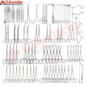 Gallbladder Medium Set of 77 Pcs Digest Surgery Cholecystectomy Medical Removal - Picture 1 of 2