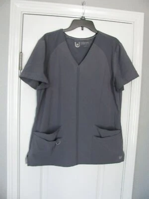 Urbane Performance Scrubs Top Grey Size Large - Image 1 of 4