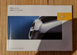 Opel CD 30 Infotainment System Bedingungsanleitung  Bordbuch. 09/2004 Deutsch. - Bild 1 von 2
