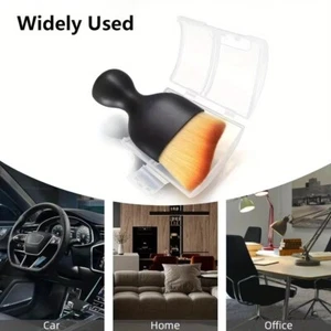 Car Interior Detailing Brush Dust Removal Brush Air Vent Crevice Cleaning Brush - Picture 1 of 9