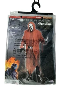 Fun World 5 Piece Dead By Daylight Ghost Face Viper Face Adult Costume MEDIUM - Picture 1 of 3