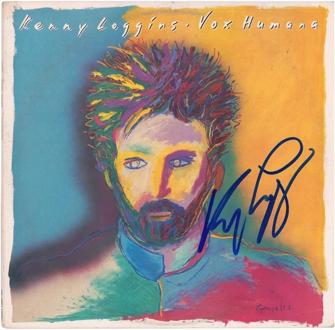Kenny Loggins Autographed Vox Humana Album BAS Cover