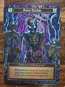 Zauberei - Bone Rabble Single - Folie - Holo - Promo - Beta - Bild 1 von 2