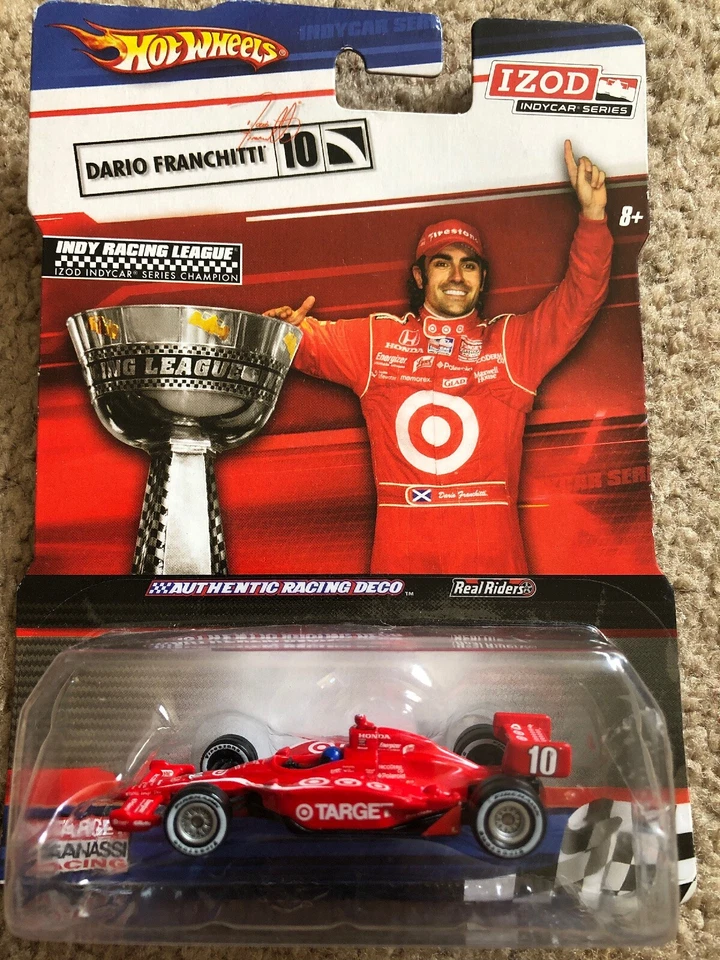 Hot Wheels IZOD Indycar Series #10 Dario Franchitti Target 2 Variations Low S&h