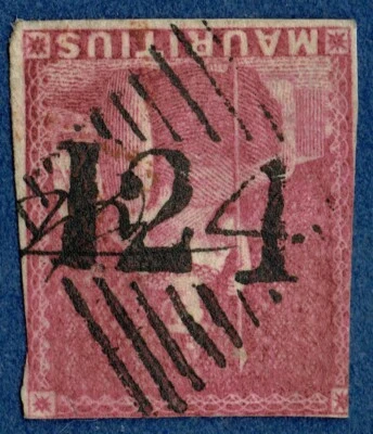 [sto657] MAURICIO 1859 Britannia edición 9d (SG#29) cancelado en ADEN ¡¡¡RARO!!!! Foto 1 de 3