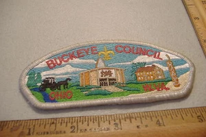~BUCKEYE COUNCIL~OHIO W.VA.~FABRIC BOY SCOUT PATCH~ - Picture 1 of 2