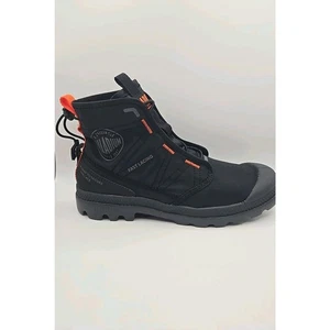 Nuevo con caja Palladium Unisex Negro Pampa Travel Lite Botines a Presión Hombres Talla 9.5M - Imagen 1 de 6