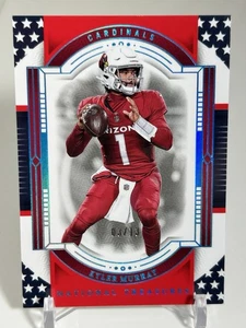 2023 Panini National Treasures Kyler Murray #2 Stars And Stripes /13 SSP FOTL - Picture 1 of 21