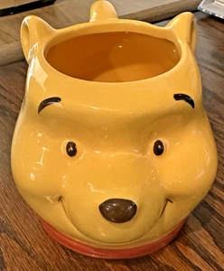 Winnie Puuh Keramik Kaffeebecher Figural 3D Gesicht Disney Neu - Bild 1 von 7