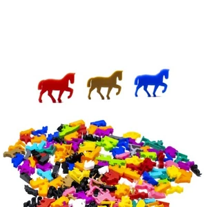 Caballo Animal Meeples para Juegos de Mesa - Juego de Mesa Accesorios Piezas Actualización - Imagen 1 de 102