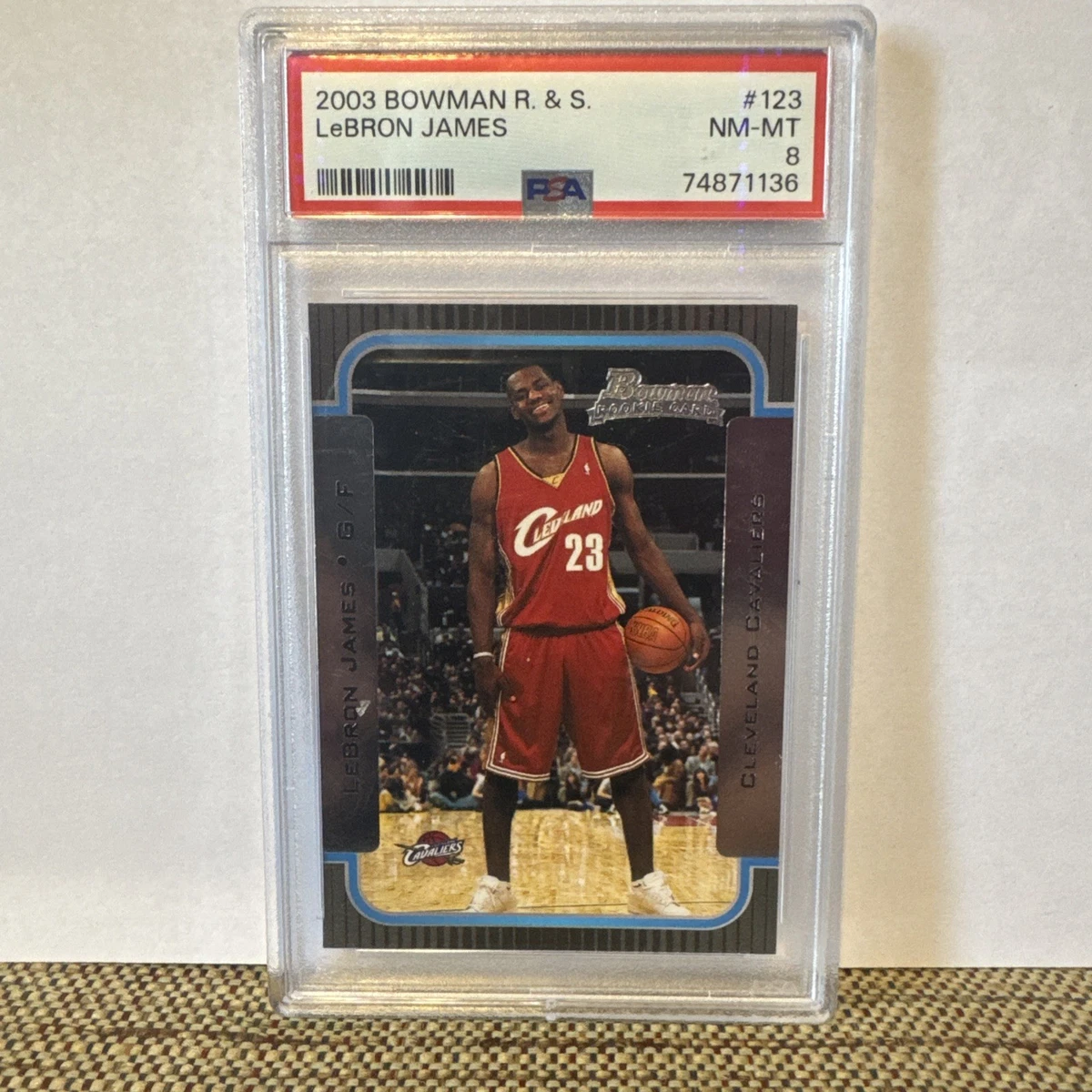 Bowman LeBron James Basketball Rookie Sports Trading Card Singles