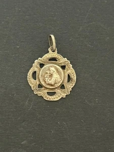 Antique religious medals silver "SAN ANTONIO DE PADUA" (2 x 1,8 CM) - Picture 1 of 2