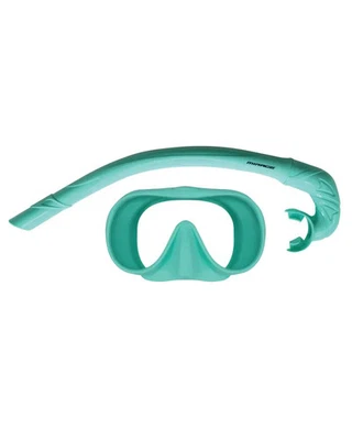 Mirage Sunsets Mask and Snorkel Set - Aqua - image 1 of 4