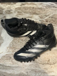 Botines de fútbol Adidas Adizero Impact 2 para niños grandes talla 6 negros/blancos IF2519 - Imagen 1 de 7