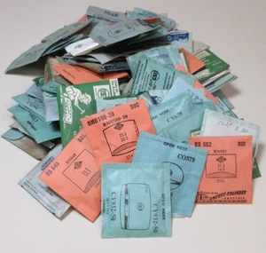 KONVOLUT G.S SUC UHRENKRISTALLE NEW OLD STOCK FLEXO UHRMACHER TEILE #223 - Bild 1 von 10