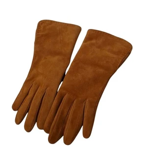 Hermes Handschuhe Velour Ziegenleder Camel Kaschmir 6,5 XS - Bild 1 von 7