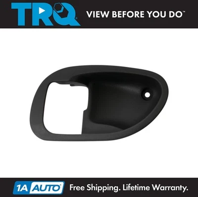 TRQ Interior Door Handle Bezel For 2002-2017 Mitsubishi Lancer 1997-2022 Mirage Foto 1 de 4