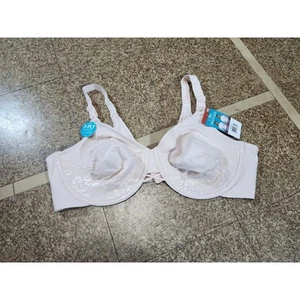 NWT Vanity Fair Radiant Collection Smooth Back Bra 44C Underwire Light Pink - Picture 1 of 8
