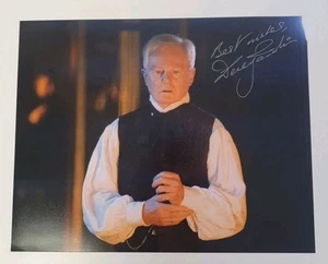 Dr Who Derek Jacobi Doctor Who War Master Hand Signed Autograph Photo 10x8 - Foto 1 di 2