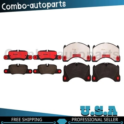 Juego de pastillas de freno de disco delanteras traseras Brembo para Porsche Panamera 2010-2019 Foto 1 de 4