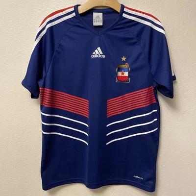 Adidas Yugoslavia Retro Tribute Soccer Jersey Small 2009 Climate Vintage Style  - Image 1 of 4
