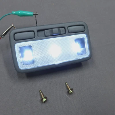 Honda Prelude 1997-2001 luz domo mapa superior bombilla LED 3 bombillas probado OEM Foto 1 de 4