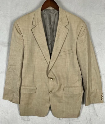 Abrigo deportivo Ermegildo Zegna Trofeo personalizado a medida 46 R marrón lana espiga Foto 1 de 4