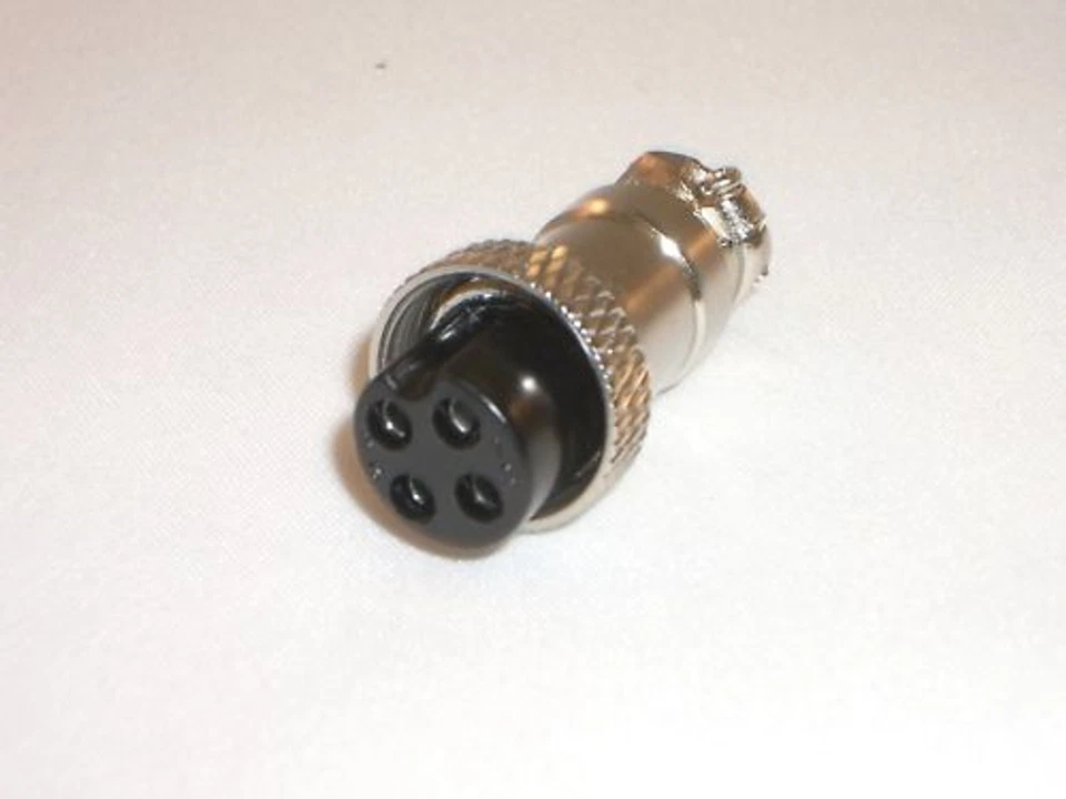 OPEK C-4 4 PIN FEMALE METAL MICROPHONE MIC CONNECTOR PLUG Foto 1 de 1