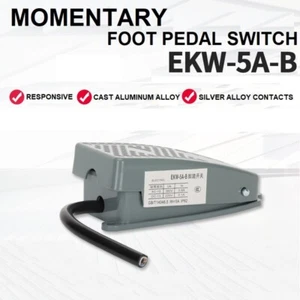 Foot Switch Foot EKW 5A-B Core Line Momentary 1NO1NC Pedal Controller 220V Punch - Picture 1 of 9