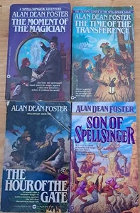 4 Alan Dean Foster Spellsinger Series Books Paperback VTG 1980s-1990s - Picture 1 of 10