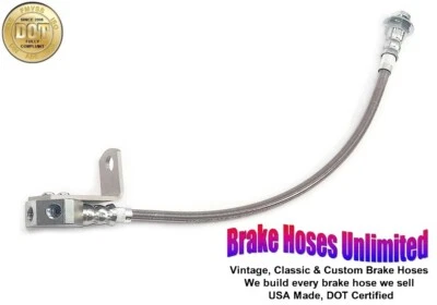 ЗАДНИЙ ТОРМОЗНОЙ ШЛАНГ из нержавеющей стали Mercury Monterey 1966 - Изображение 1 из 2