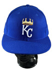 Kansas City Royals New Era 59Fifty MLB Fitted Hat Size 7 1/2 Crown  Authentic