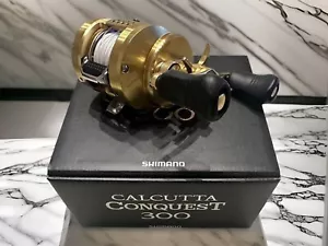 Shimano 18 Calcutta Conquest 300 Right Gear 6.2:1 Reel W/BOX JPN - Picture 1 of 6