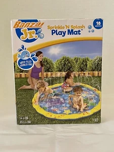 Banzai Jr., Sprinkle N Splash, Play Mat, 18 months +, 54 in Diameter, 1 Set - Picture 1 of 5