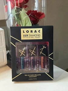 LORAC LUX Diamond Eye Gloss Trio, Sunset  [IN HAND-BRAND NEW] - Picture 1 of 3