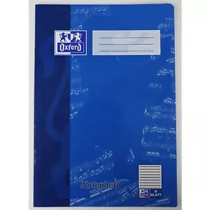 36x Oxford A4 Notenhefte Sans Lignes de Rappel 8 Feuille Bloc École Linéature - Afbeelding 1 van 1