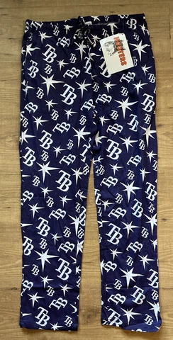 Hooters Tampa Bay Rays MLB Sleep Pants Adult XL All Over Print Pajama Bottom Cover